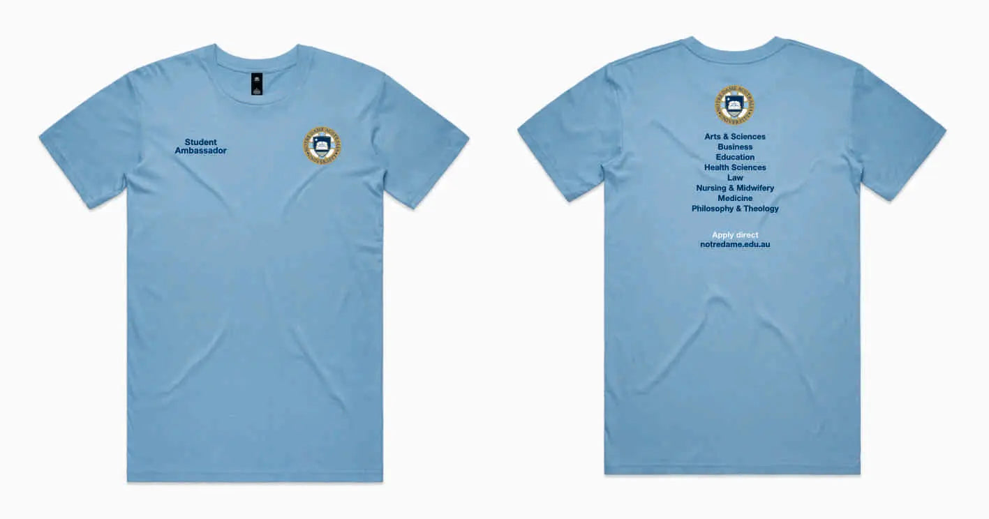 UNDA Student Ambassador T-Shirt 10012 Flash Uniforms